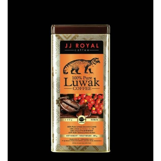 

Promo Jj Royal Kopi Luwak 100 % Pure