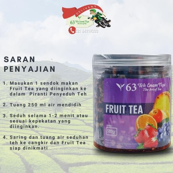 

Promo Teh 63 - Fruit Tea Mix Teh Buah