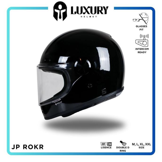 '' Helm JP - Rokr - Solid - Fullface ''