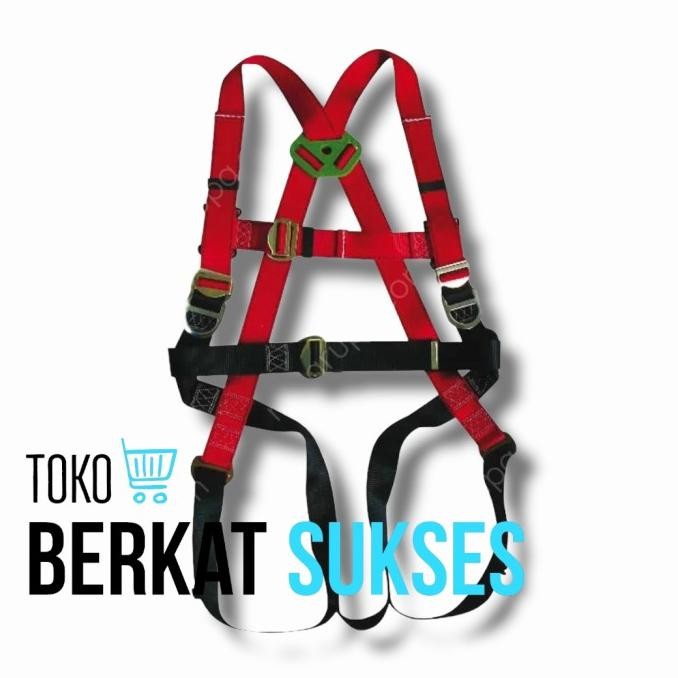 Miliki Safety Full Body Harness Without Lanyard Krisbow Kw1000439