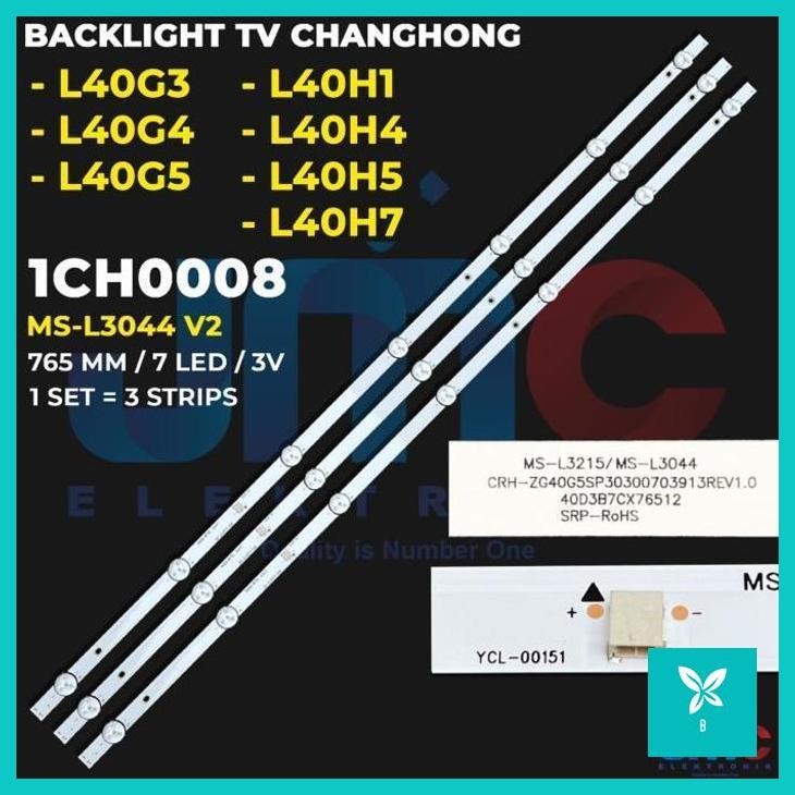 | JC | Backlight Tv Changhong L40G3 L40G4 L40G5 L40H2 L40H4 L40H5 L40H7 40inc