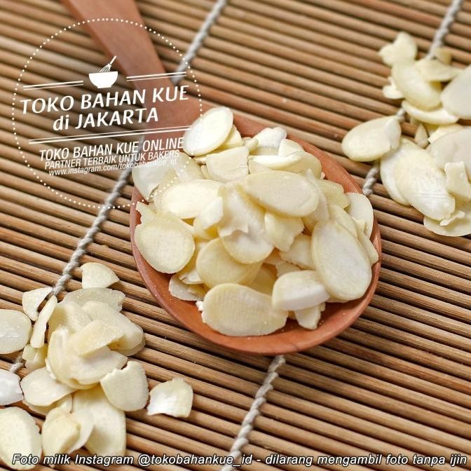 

Produk Baru!! Kacang Almond Sliced topping kue brownies Blue Diamonds USA 500gr