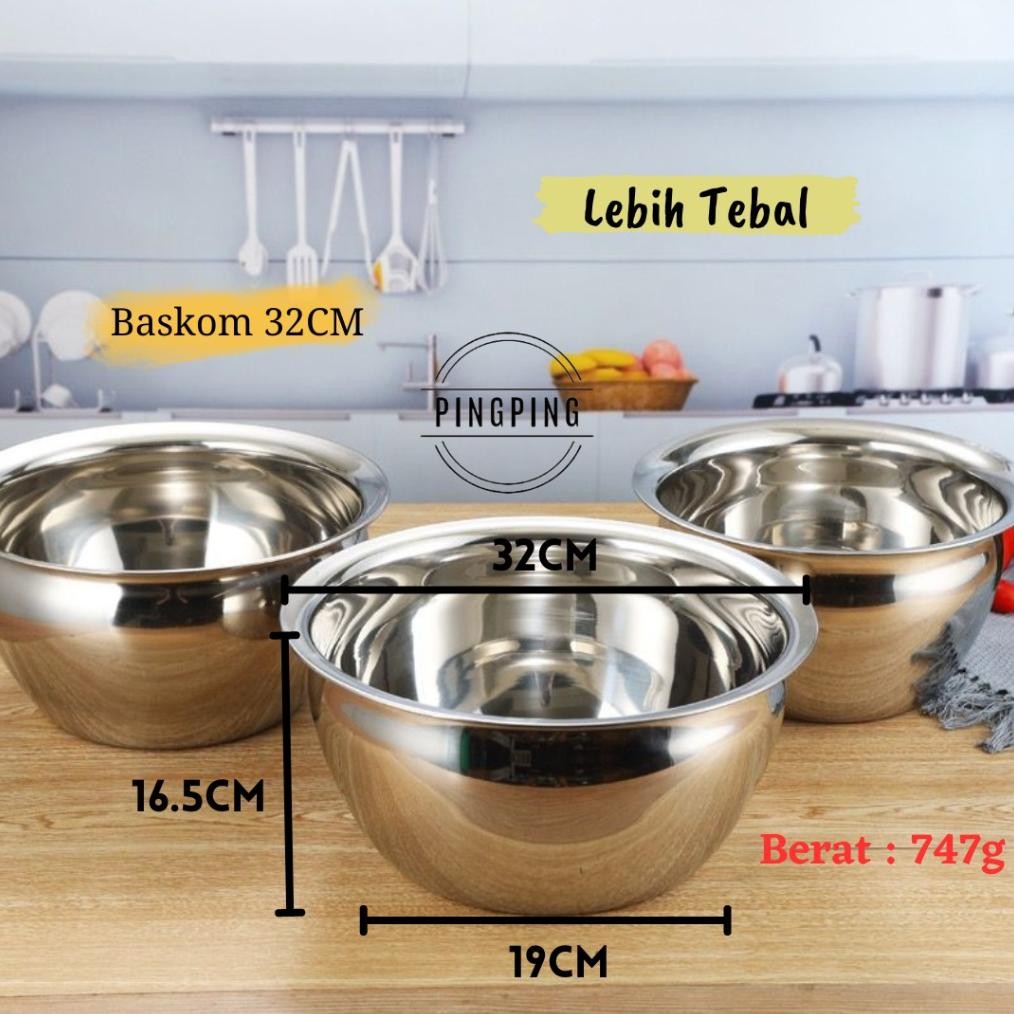Baskom Minyak + Saringan Minyak stainless steel