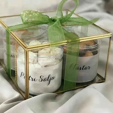 GlassBox Hampers Kue Medium | box sangjit | Hampers Box | Box Kue Lebaran