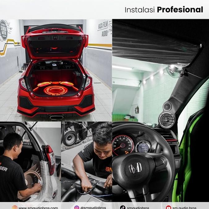 Brudo Candy Speaker 2Ways Komponen