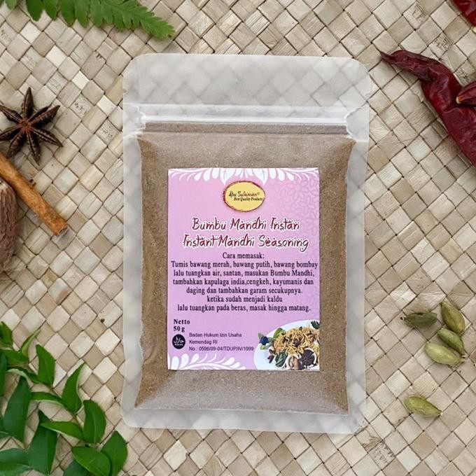 

Bumbu Nasi Mandhi Instan Sachet / Instant Mandi Seasoning Abu Sulaiman nUg