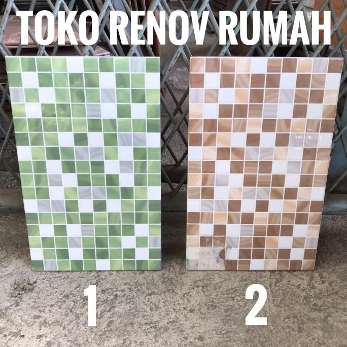 keramik dinding 25x40 GLOSSY/ keramik signature/ keramik dinding dapur