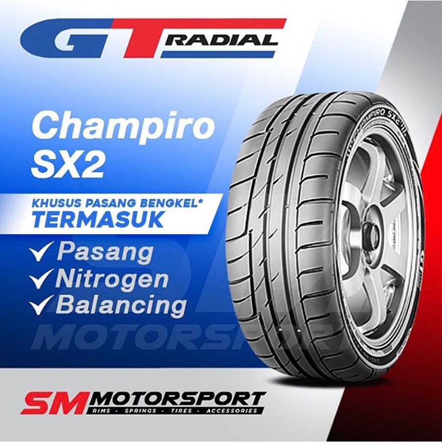 Ban Mobil GT Radial Champiro SX2 205 50 R16 16