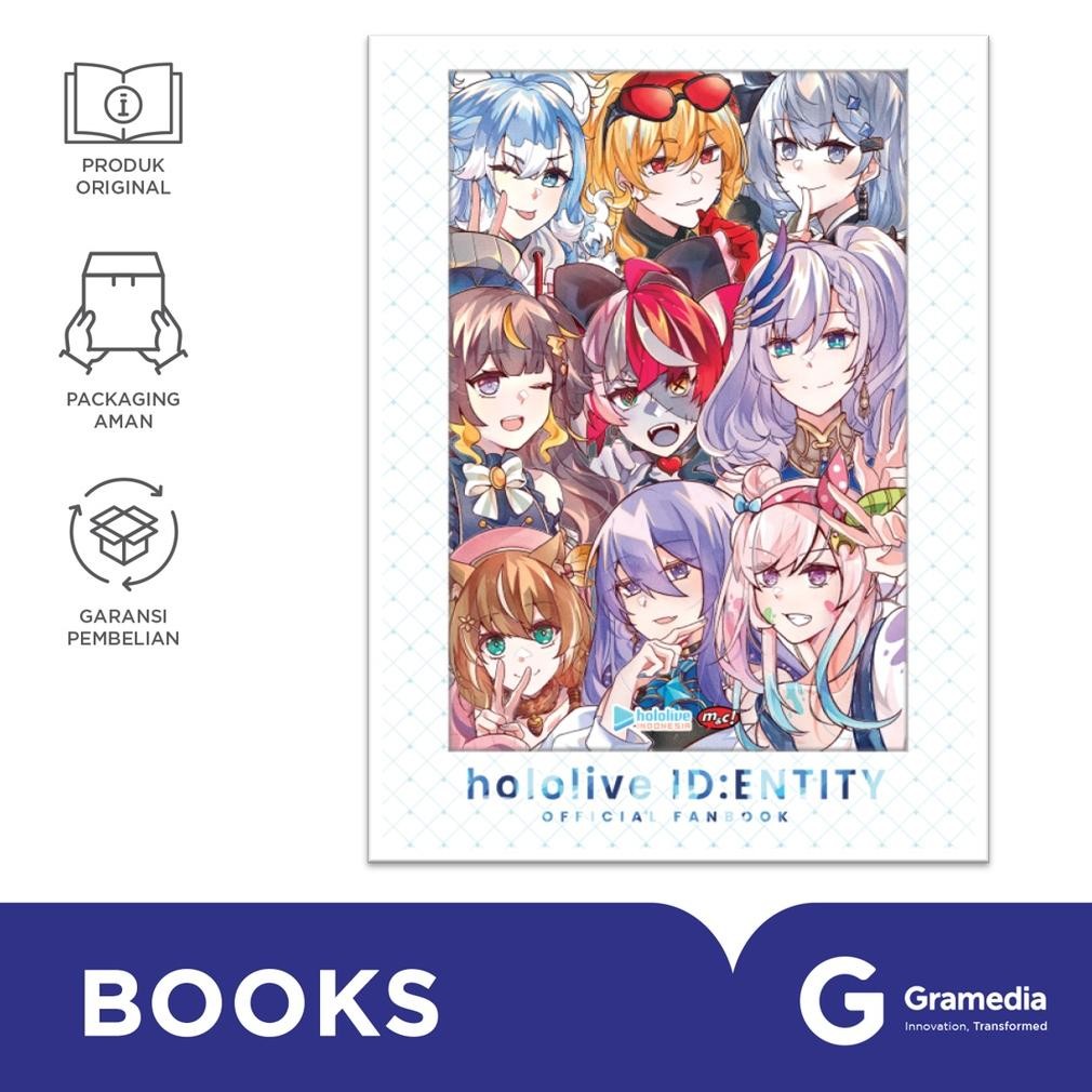 Buku Hololive ID ENTITY OFFICIAL FANBOOK