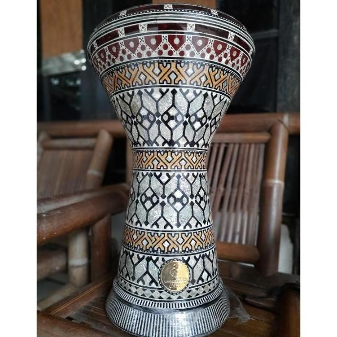 TERMURAH DARBUKA SOMBATY BIASA GAWHARET ELFAN GEF UKURAN 9 INCH IMPORT
