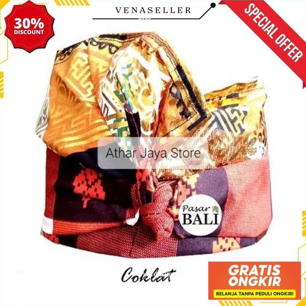 Udeng Bali Jadi / Udeng Bali Instan / Udeng Bali Prada Termurah Banget Original