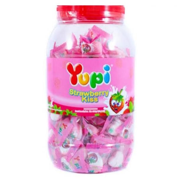 

fg-80 io-98 YUPI STRAWBERRY KISS 300GR Hemat Murah