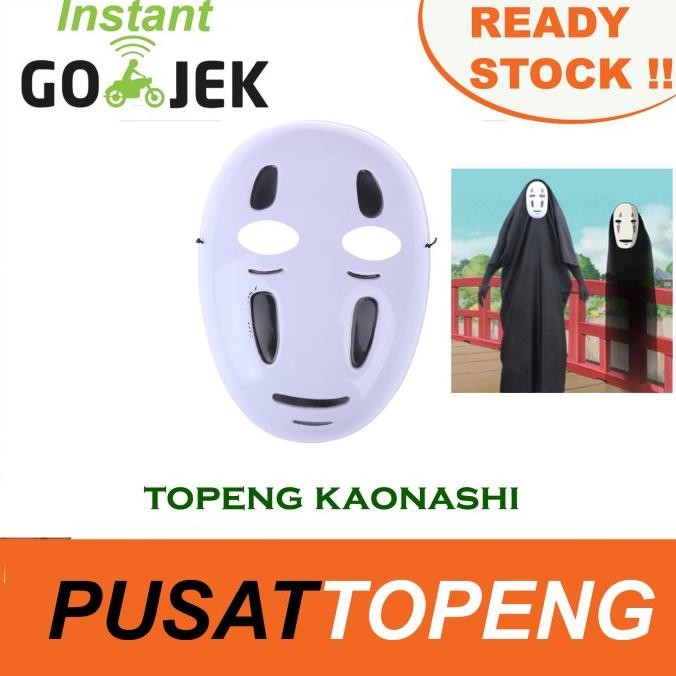HOT PROMO kaonashi mask spirited away topeng hantu jepang