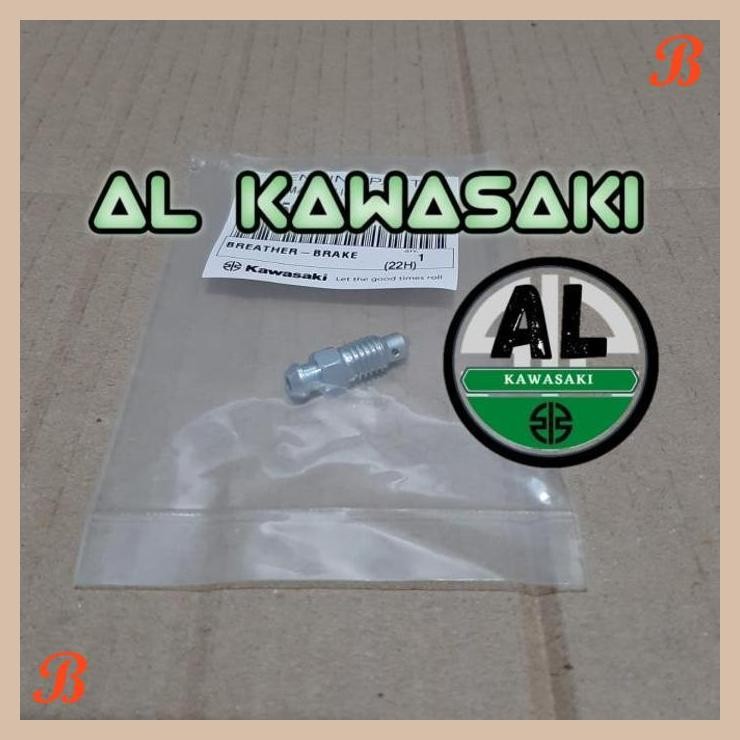 [ALK] BAUT NEPEL PEMBUANGAN ANGIN KALIPER CALIPER NINJA R SS RR ORIGINAL