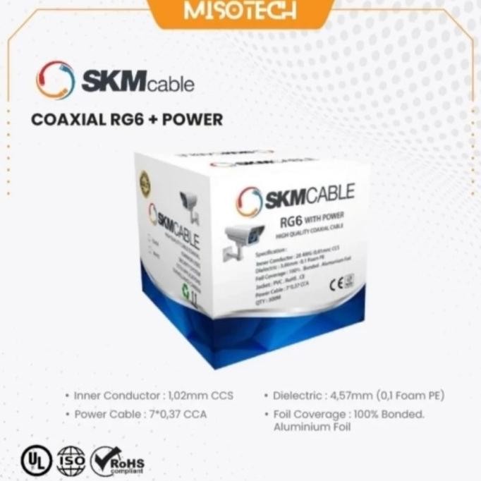 Promo Kabel Cctv Rg6 Power Edge Cable Cctv Rg 6