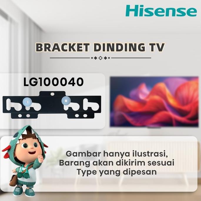 Promo Hisense-Tv Bracket Dinding Tv & Pelindung | Ukuran