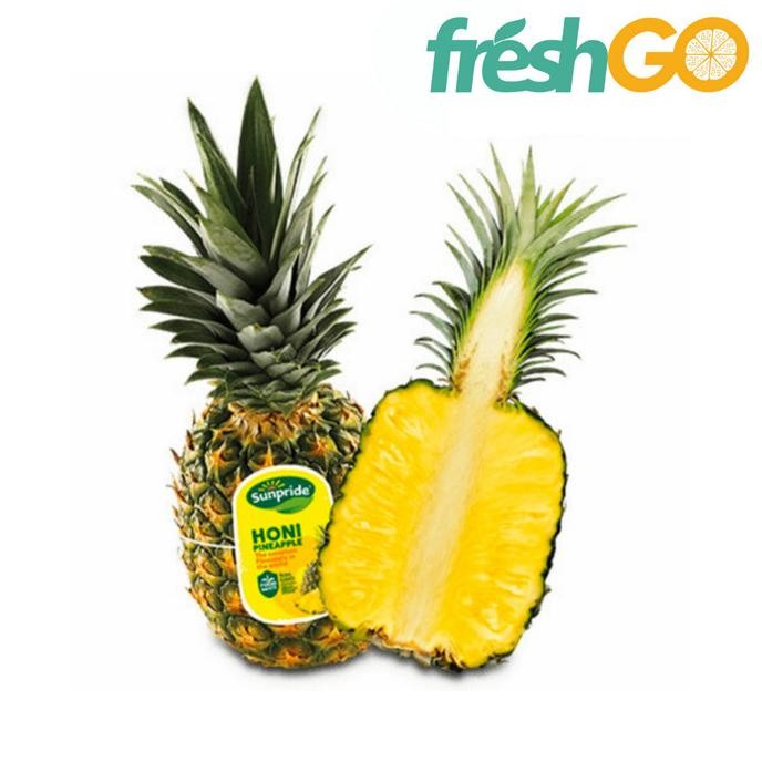 

Nanas Madu Honi Sunpride 1 Buah Bisa Dikupas | FRESHGO nUg