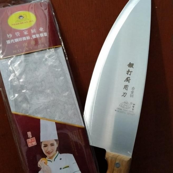 Pisau Dapur Cina Yang Jiang Golok Cincang Pisau Iris Berkualitas