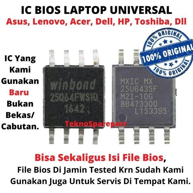 Ic Bios Laptop Lenovo New Original Untuk Semua Seri New Stok