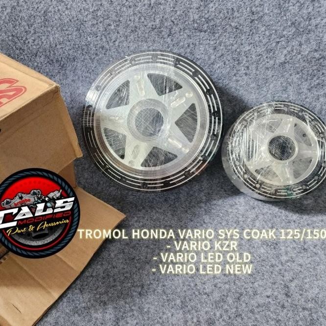 Tromol Coak Custom Bubut Honda Vario Kzr Vario Led Old Vario Led New Original Sys Malaysia