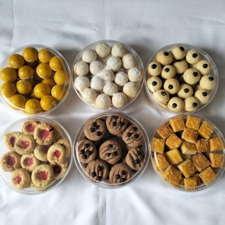 

Paket hampers kue kering homemade 100 dpt 3toples