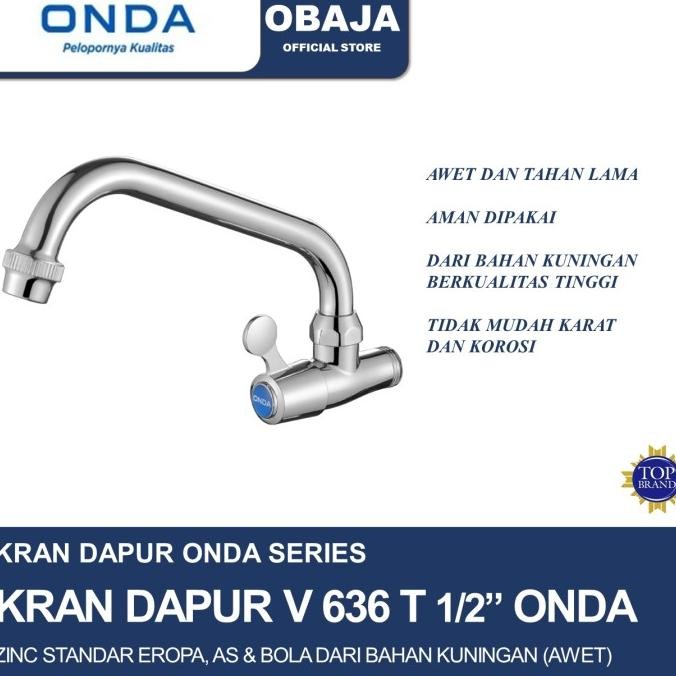 KRAN DAPUR V 636 T ONDA/KRAN CUCI PIRING MODEL ANGSA ONDA V 636 T