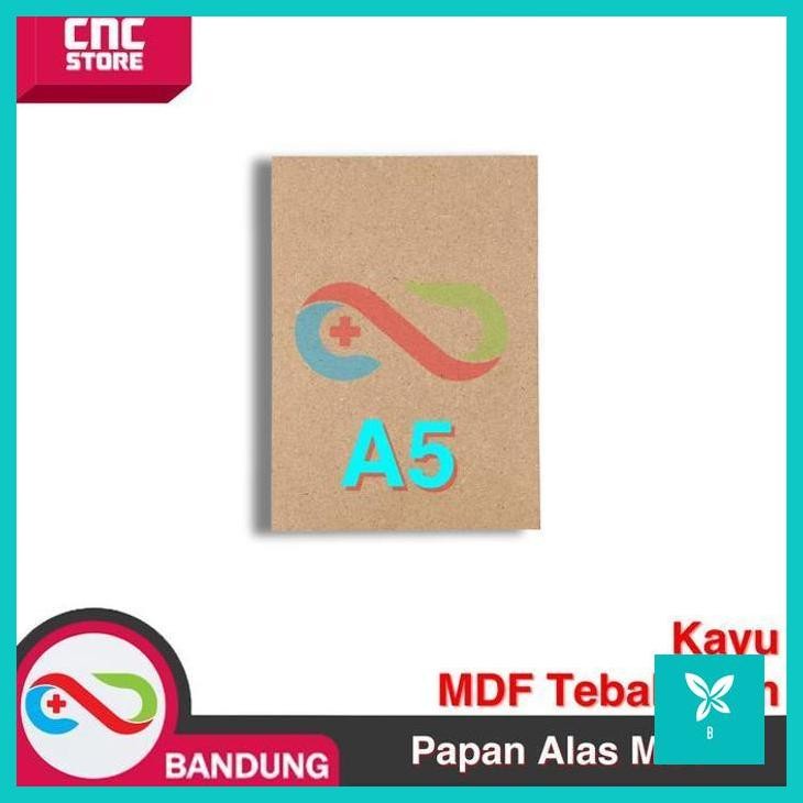 

| CNS | PAPAN PROYEK MDF BOARD ALAS PROJECT DIY 9MM A5 A4