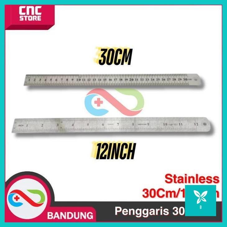 

| CNS | PENGGARIS BESI / MISTAR BESI GAMBAR TEKNIK PENGGARIS NGOPREK STAINLESS STEEL TEBAL 30CM 60CM