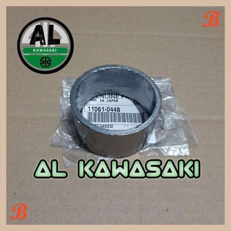 [ALK] PAKING GASKET PERPAK SILENCER SAMBUNGAN KNALPOT ZX636 ZX 636 ORIGINAL