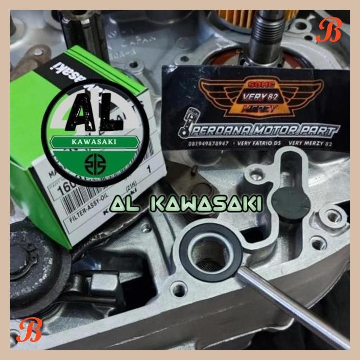 [ALK] FILTER OLI SARINGAN OLI BAWAH BINTER MERZY MERCY KZ 200 KZ200 ORIGINAL