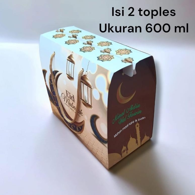 

[ isi 10 pcs ] Kotak Hampers Lebaran / Box Souvenir Idul Fitri / Paper Bag Lebaran Idul Fitri / Box Hampers Lebaran