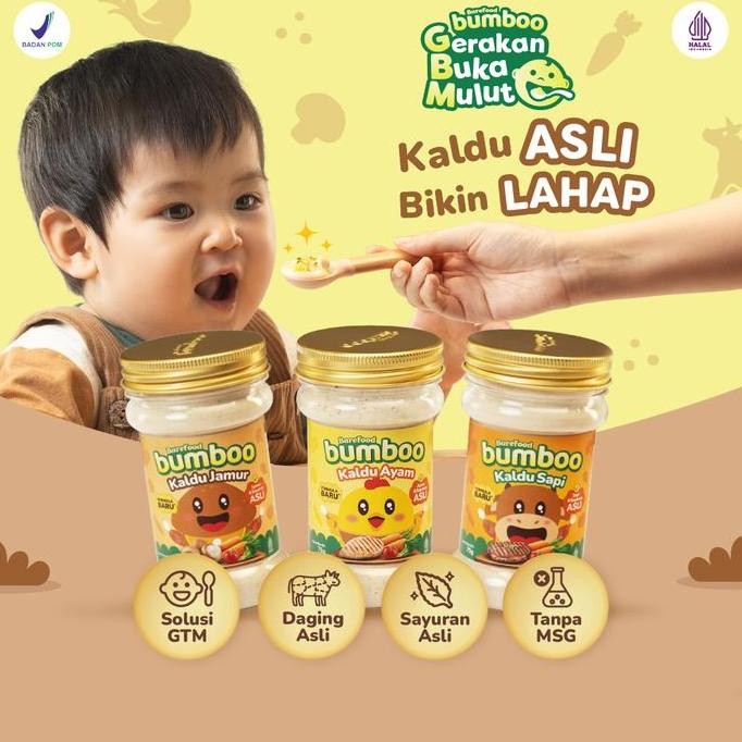

Barefood Bumboo Kaldu Bubuk Tabur Bumbu Masak MPASI Anak Tanpa MSG nUg