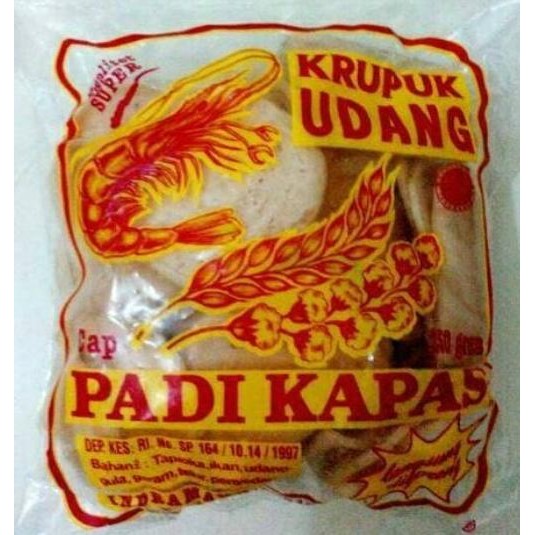 

KERUPUK UDANG CAP PADI KAPAS 250 GRAM nUg