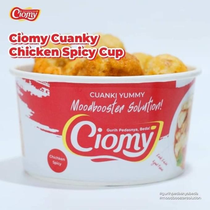 

Cuanki Chicken Spicy Cup Ciomy Garut Instan Masak Cepat Sehat Halal nUg