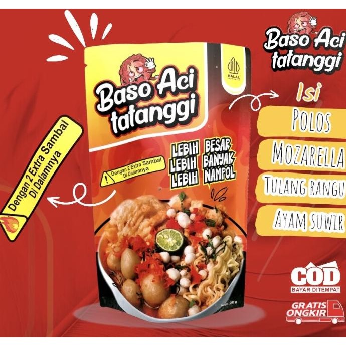 

Baso Aci Tulang Rangu Mozarella Ayam Suwir Tatanggi Instan Bandung nUg