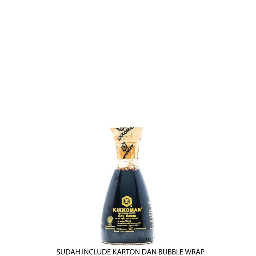 

Kikkoman Soy Sauce HALAL Dispenser Botol 150 ML nUg