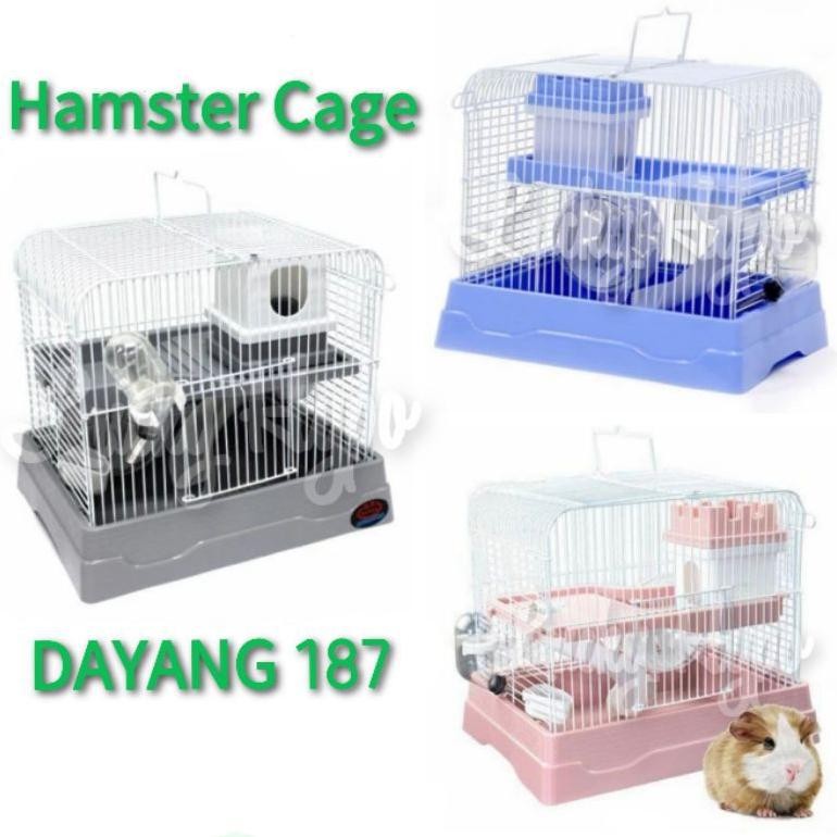 Kandang Hamster 1 set Dayang 187 - Dayang Hamster Cage Pet Cage