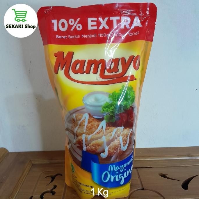 

MAMAYO Mayonaise 1kg + 150g / Mayonais Original / Mayones Saus Mayo nUg