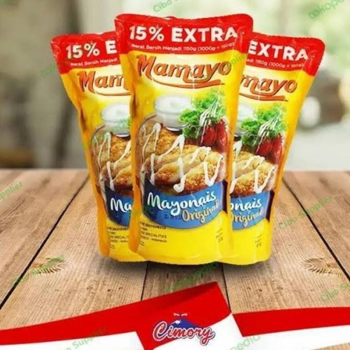 

Mamayo Mayonais Mayo Mayonnaise 1kg Original Mayo Extra 10% nUg