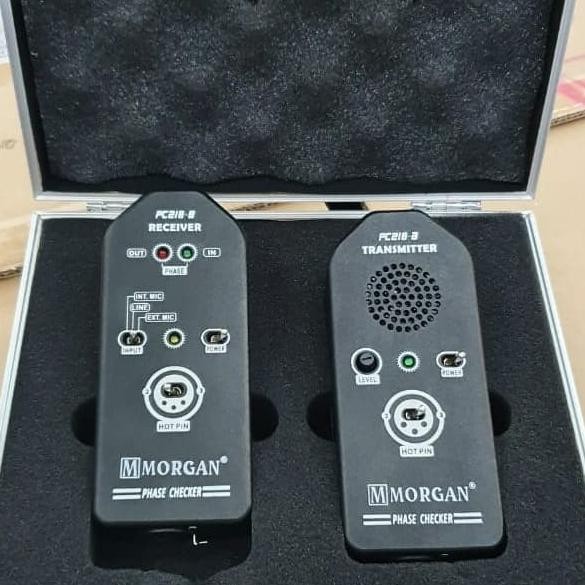 Phase Checker Speaker Phase Indicator Receiver Transmitter SPL Morgan