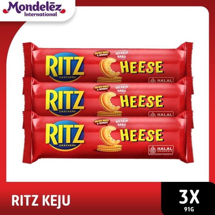 

Ritz Sandwich Cheese 91 gr - Triple pack nUg
