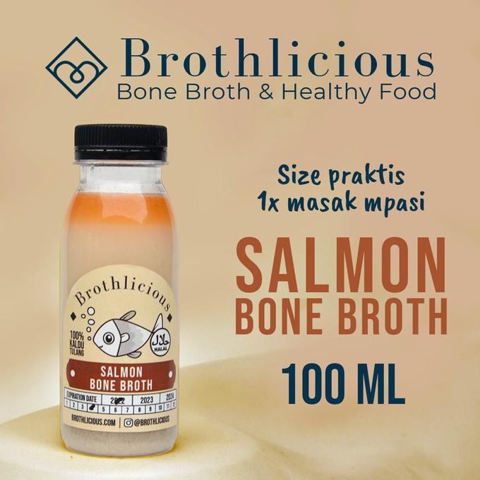 

Kaldu MPASI Salmon Bone Broth 100ml by Brothlicious nUg