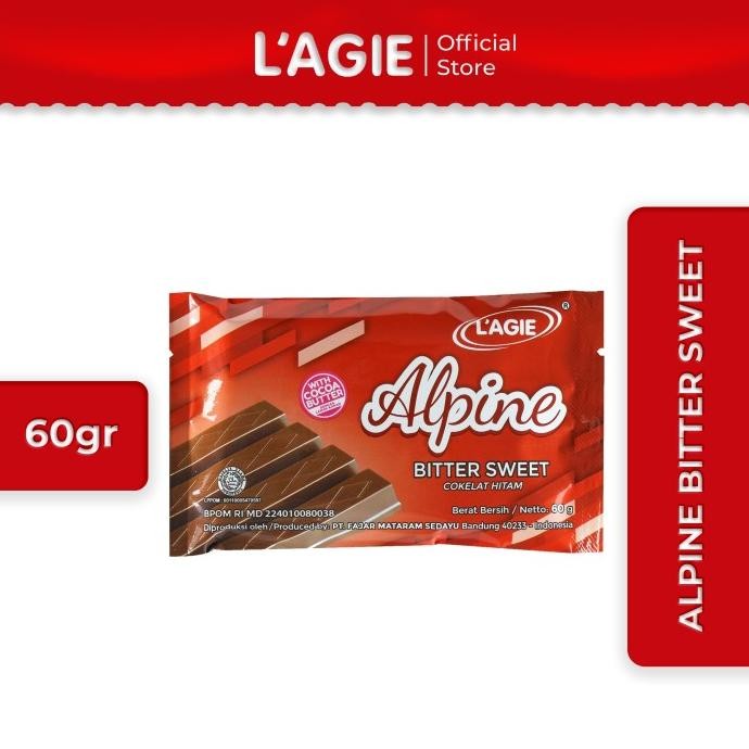 

Lagie Coklat Pahit Manis Alpine Bitter Sweet 60gr nUg