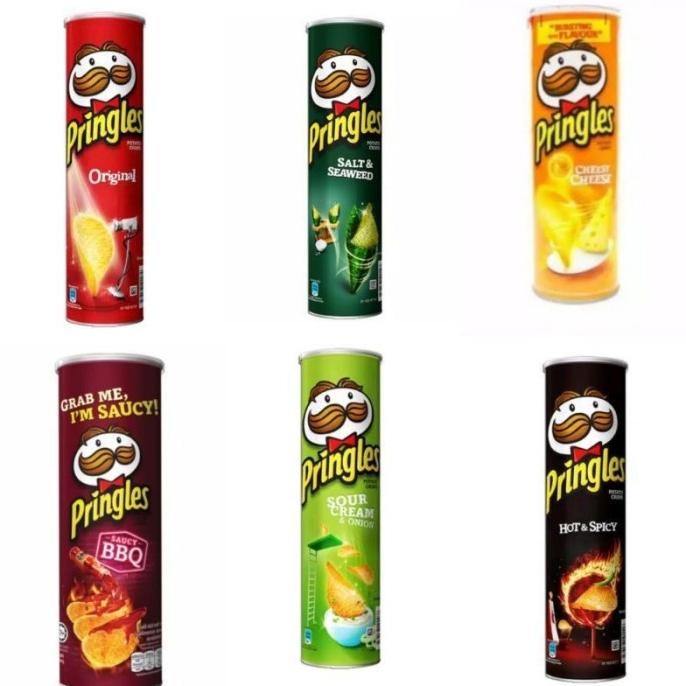

PRINGLES POTATO CHIPS KERIPIK KENTANG 107GR nUg