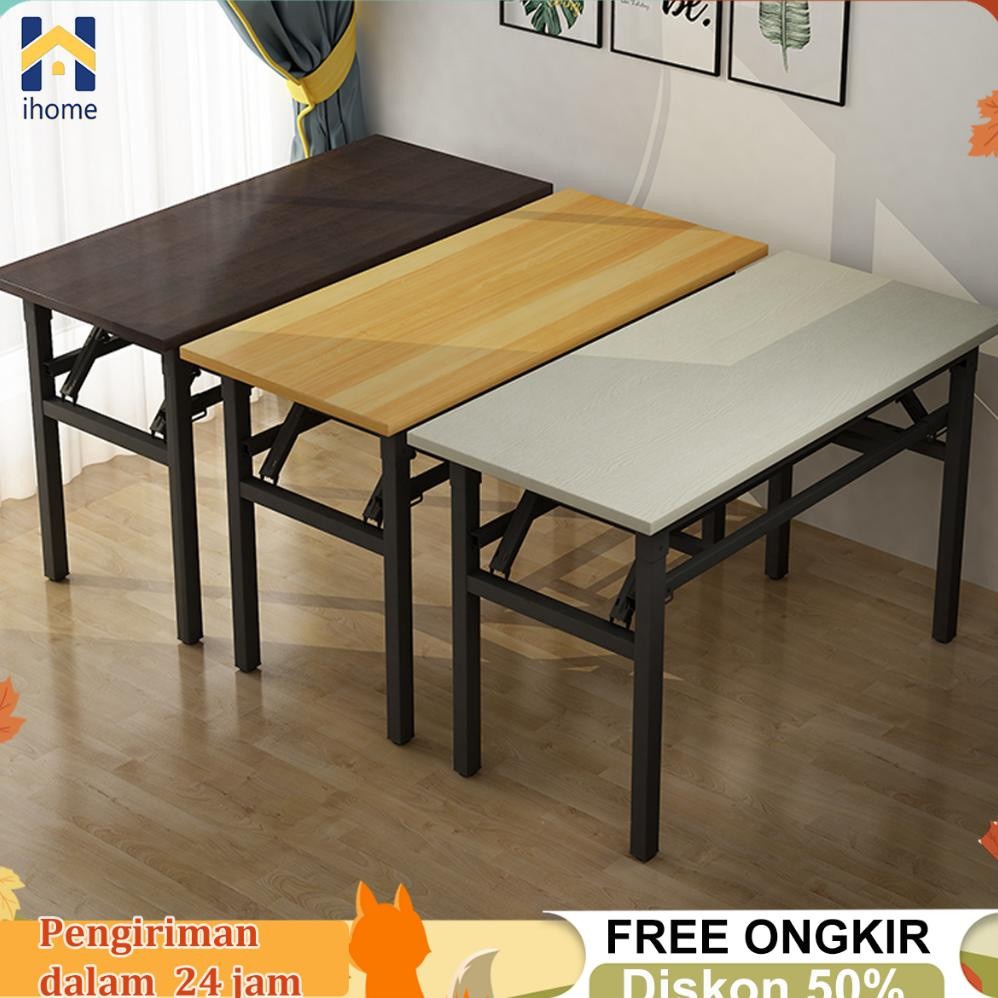 

IH MEJA LIPAT PORTABLE MEJA BELAJAR MEJA KANTOR BESI MEJA PELATIHAN SERBAGUNA MEJA LIPAT JUALAN