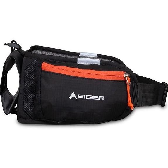 TAS RUNNING BELT EIGER 910005395 4449 BLACK XCELERATE WAIST BAG 2904T