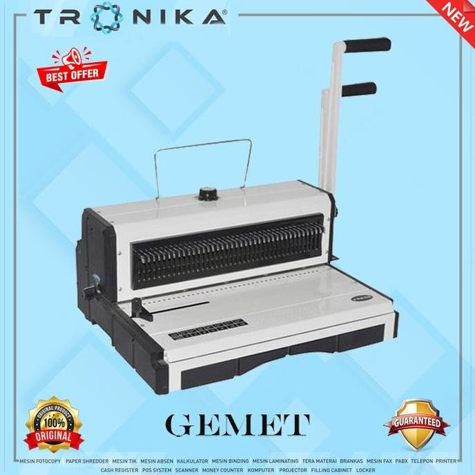 MESIN JILID KERTAS | GEMET 31WF | ORIGINAL | GARANSI RESMI