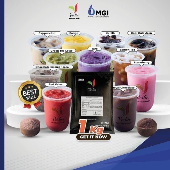 

tre-57 tg-342 Bubuk Minuman Verlin drink powder CHEESE TEA 1kg Viral Hemat