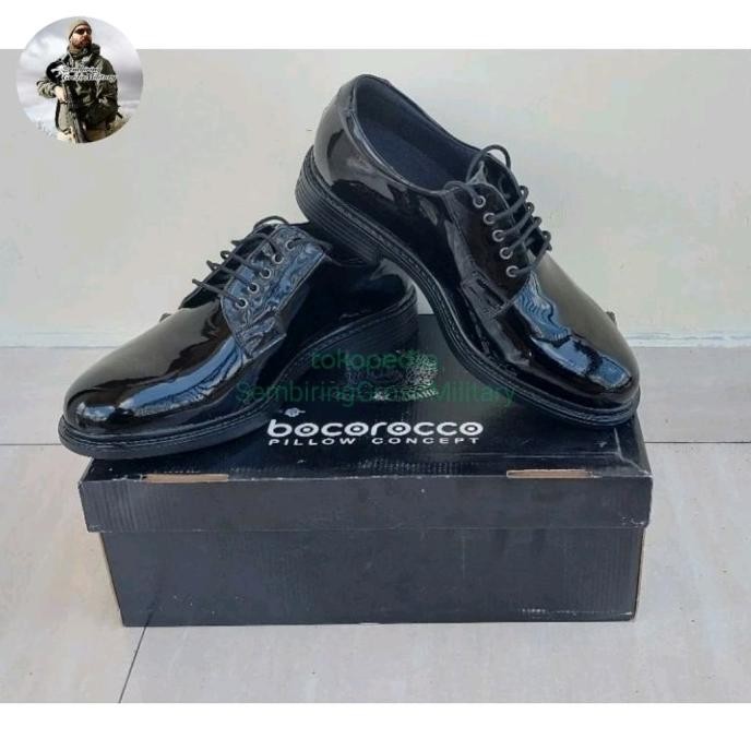 Sepatu PDH Original Bocorocco TNI & Mabes TNI