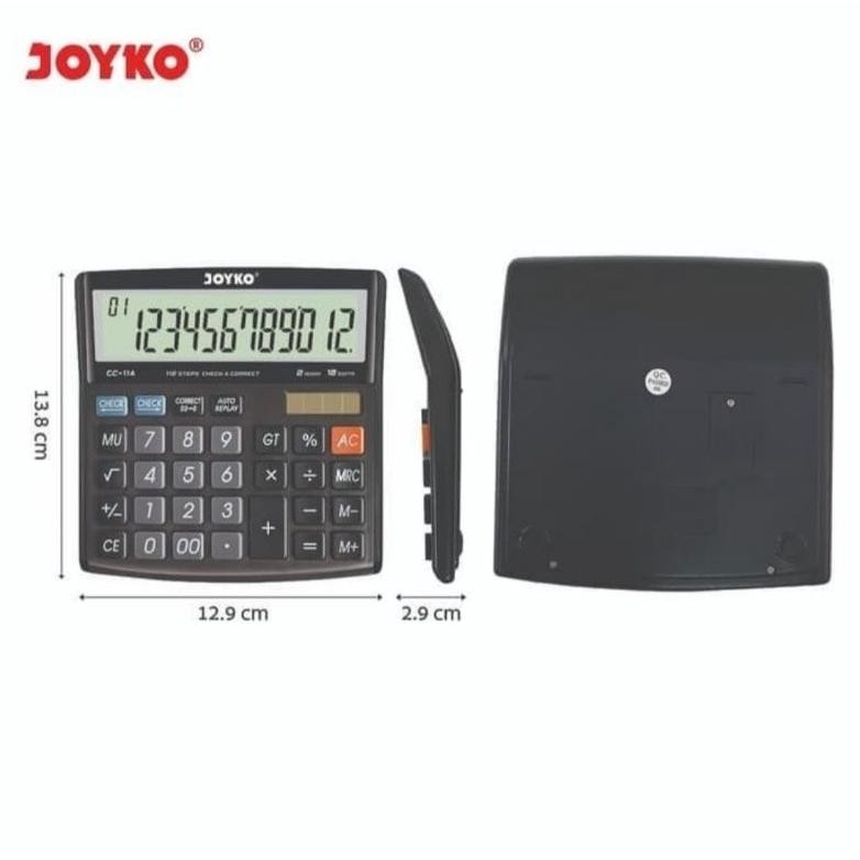 

Oy58 GF21 JOYKO CC-11A Original - Check & Correct Calculator Kalkulator Bisa Cek Ulang Termurah Termurah